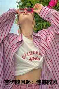 悲伤随风起:遗憾随风起