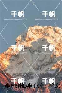 半句别恨半心凉:阮司音云涛爆款热文